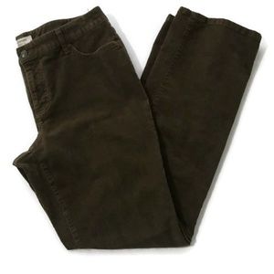 St John Bay Womens Size 12 Corduroy Pants Straight